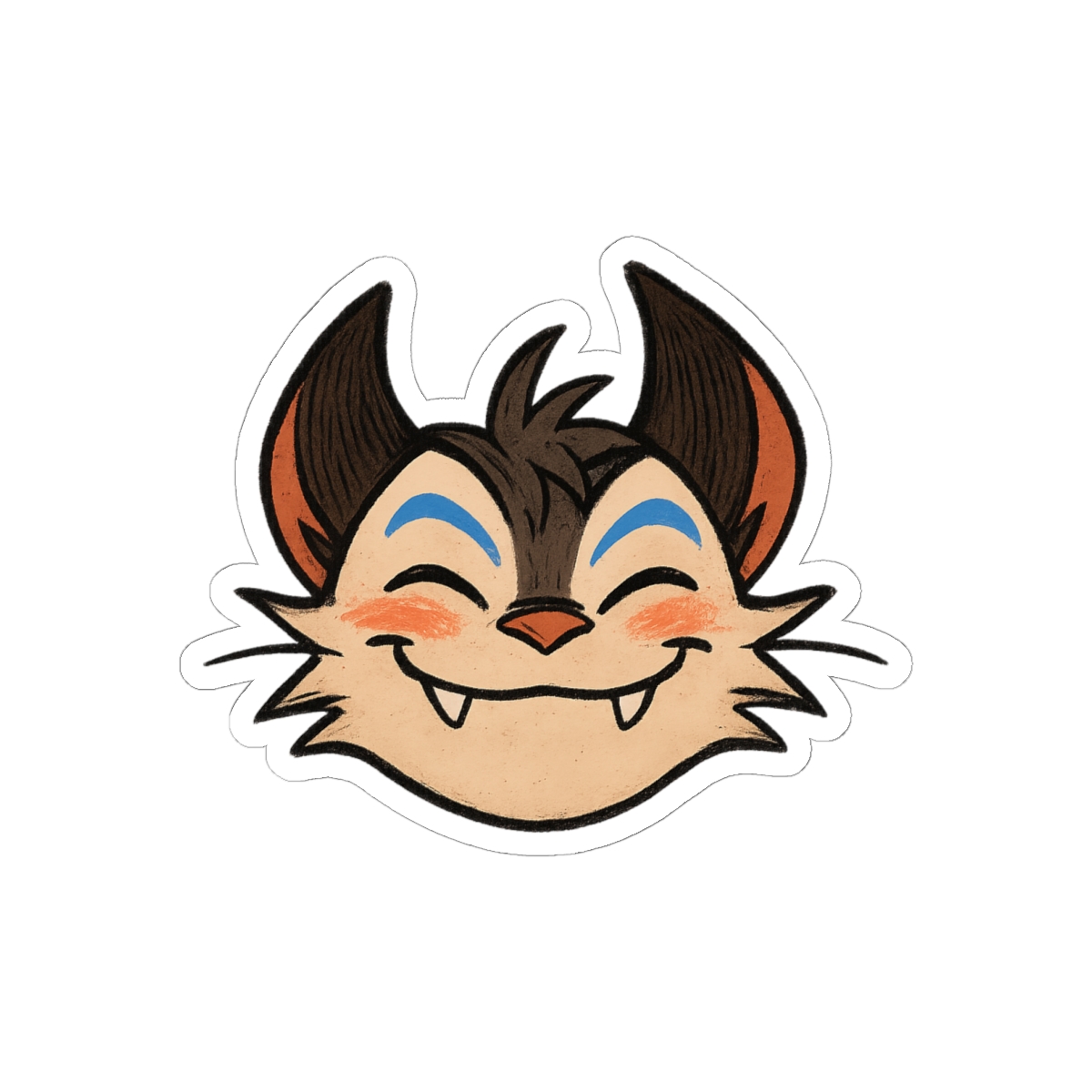 Rickaby Character Cute Sticker | Whimsical Vinyl Decal