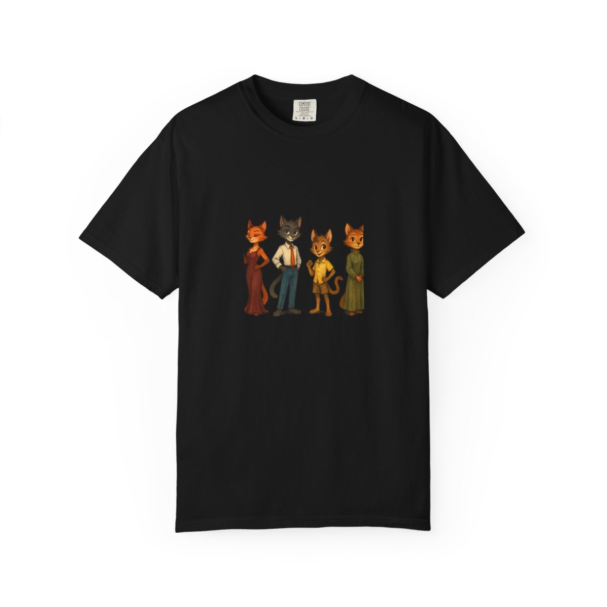Lackadaisy Cats Prohibition Era T-Shirt — official Lackadaisy T-Shirts