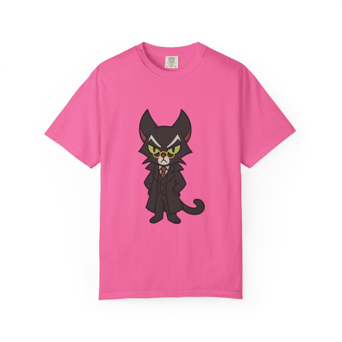 Lackadaisy Mordecai Heller Sharp-Dressed Cat T-Shirt