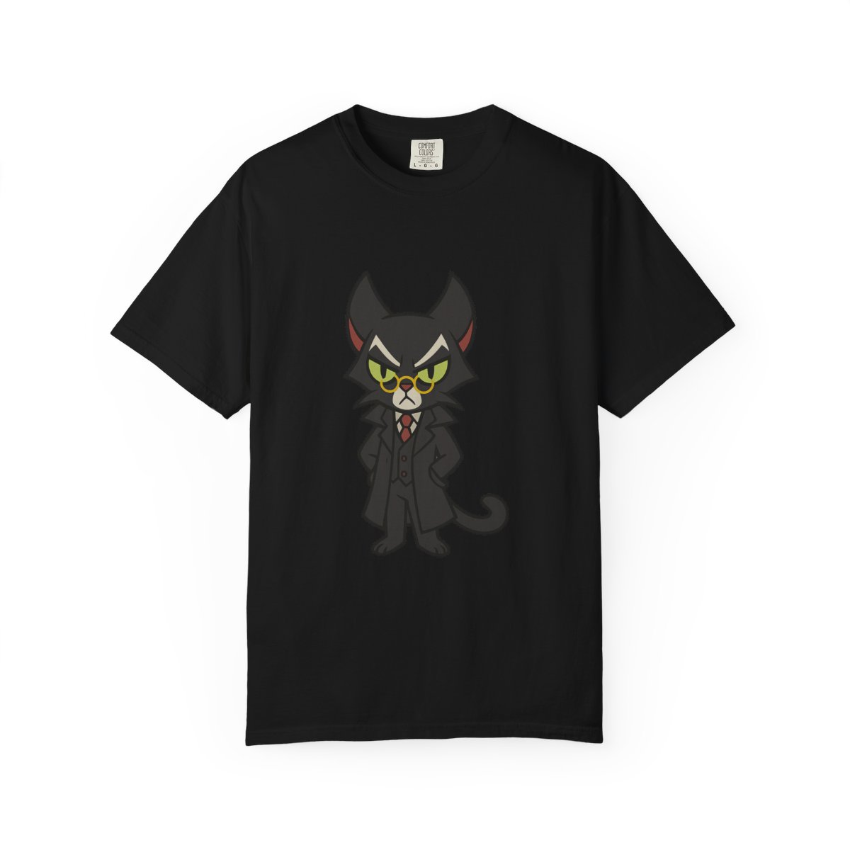Lackadaisy Mordecai Heller Sharp-Dressed Cat T-Shirt - Lackadaisy official T-Shirts merch