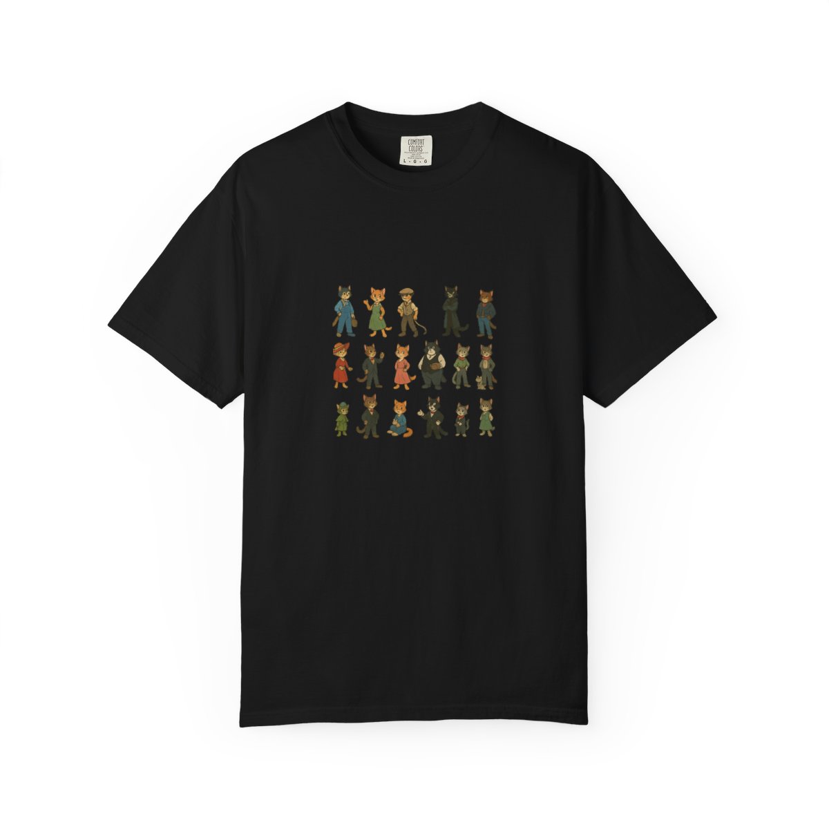 Lackadaisy Cats Speakeasy Adventure T-Shirt - Lackadaisy official T-Shirts merch