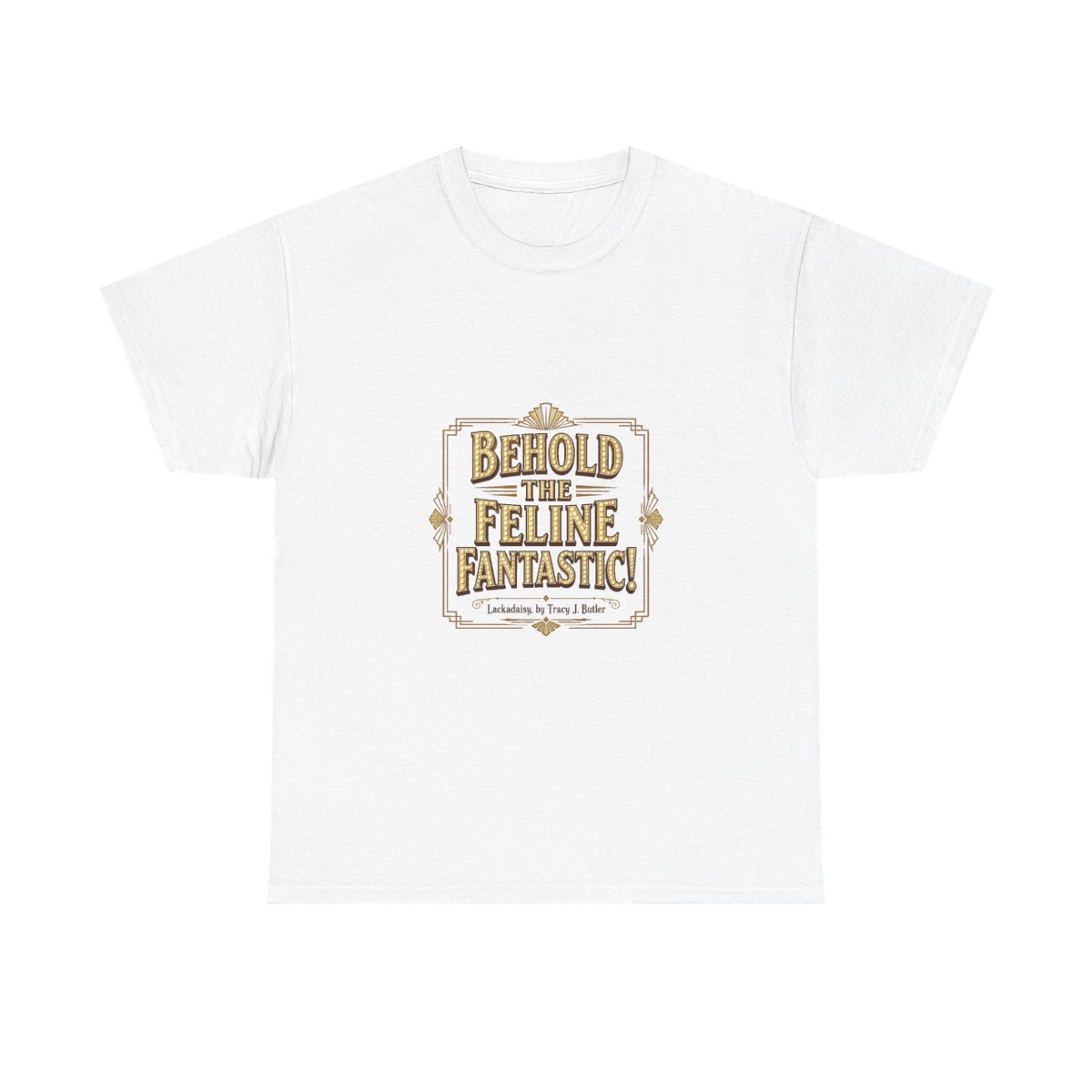 Lackadaisy "Behold the Feline Fantastic!" Unisex Tee
