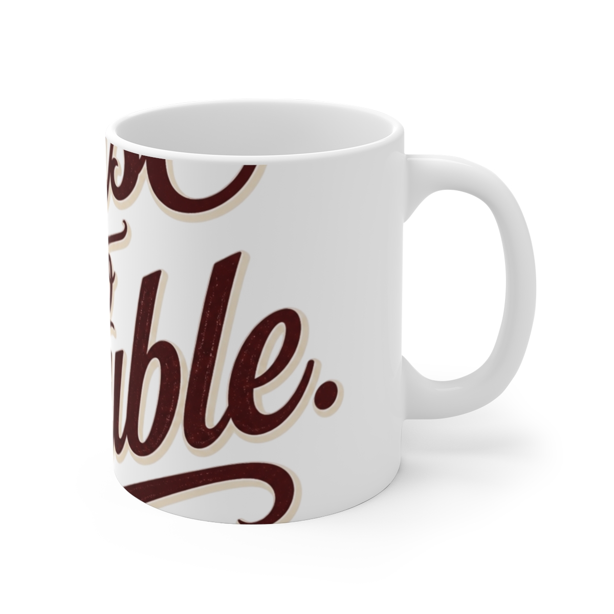 Lackadaisy "Toast to Trouble." White Mug
