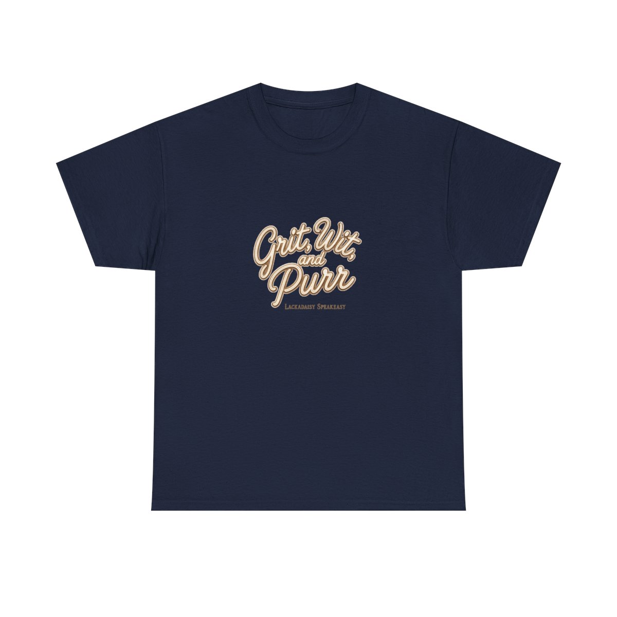 Lackadaisy "Grit, Wit, and Purr" Unisex Tee