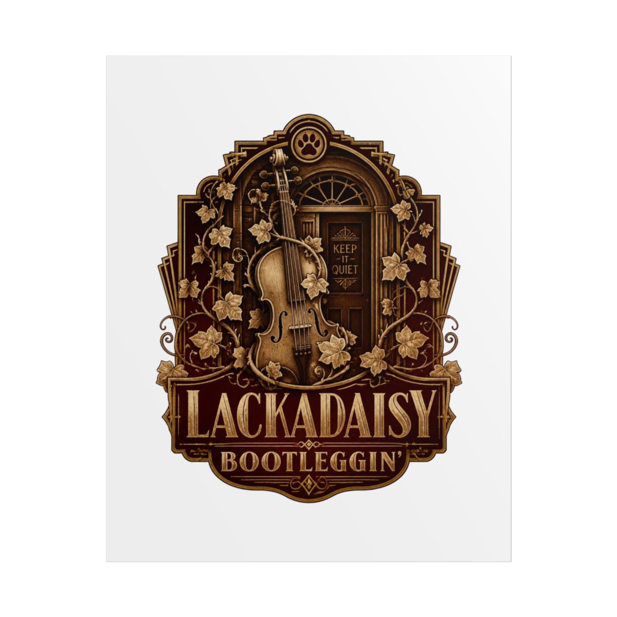 Lackadaisy "Lackadaisy Bootleggin" Poster
