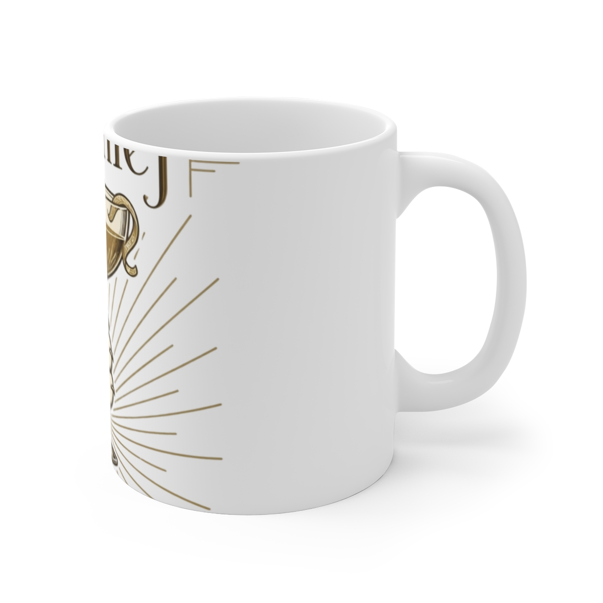 Lackadaisy "Prohibition Mischief" White Mug - Lackadaisy official Mugs & Drinkware merch
